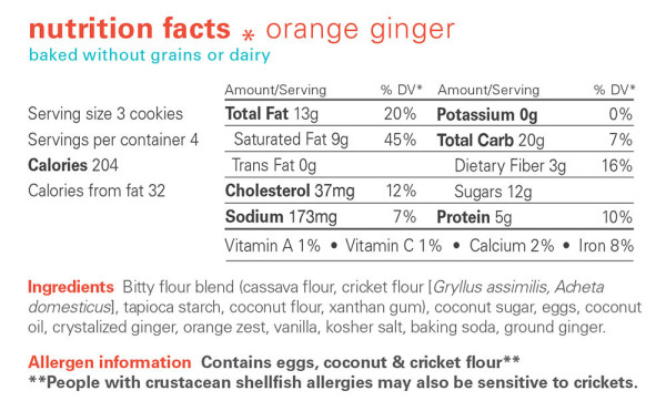 bitty-cricket-cookies-review-orange-ginger-nutrition-bug-vivant